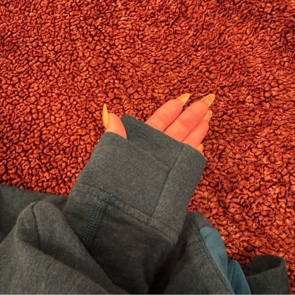 LULULEMON Coast Wrap II teal women’s jacket, size 4 - Picture 10 of 13